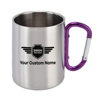 Thumbnail for Custom Name (Badge 5) Designed Stainless Steel Outdoors Mugs