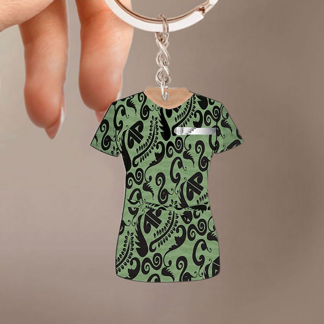 Air New Zealand Uniform Acrylic Keychain