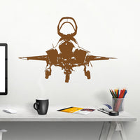 Thumbnail for Face to Face with Fighter Jet 35 Designed Wall Sticker