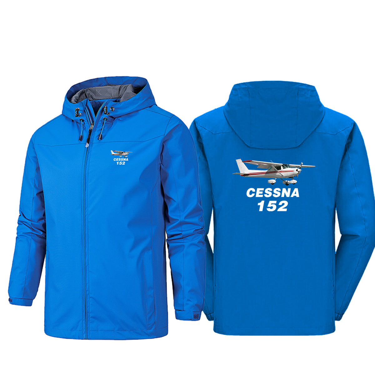 The Cessna 152 Designed Rain Jackets & Windbreakers