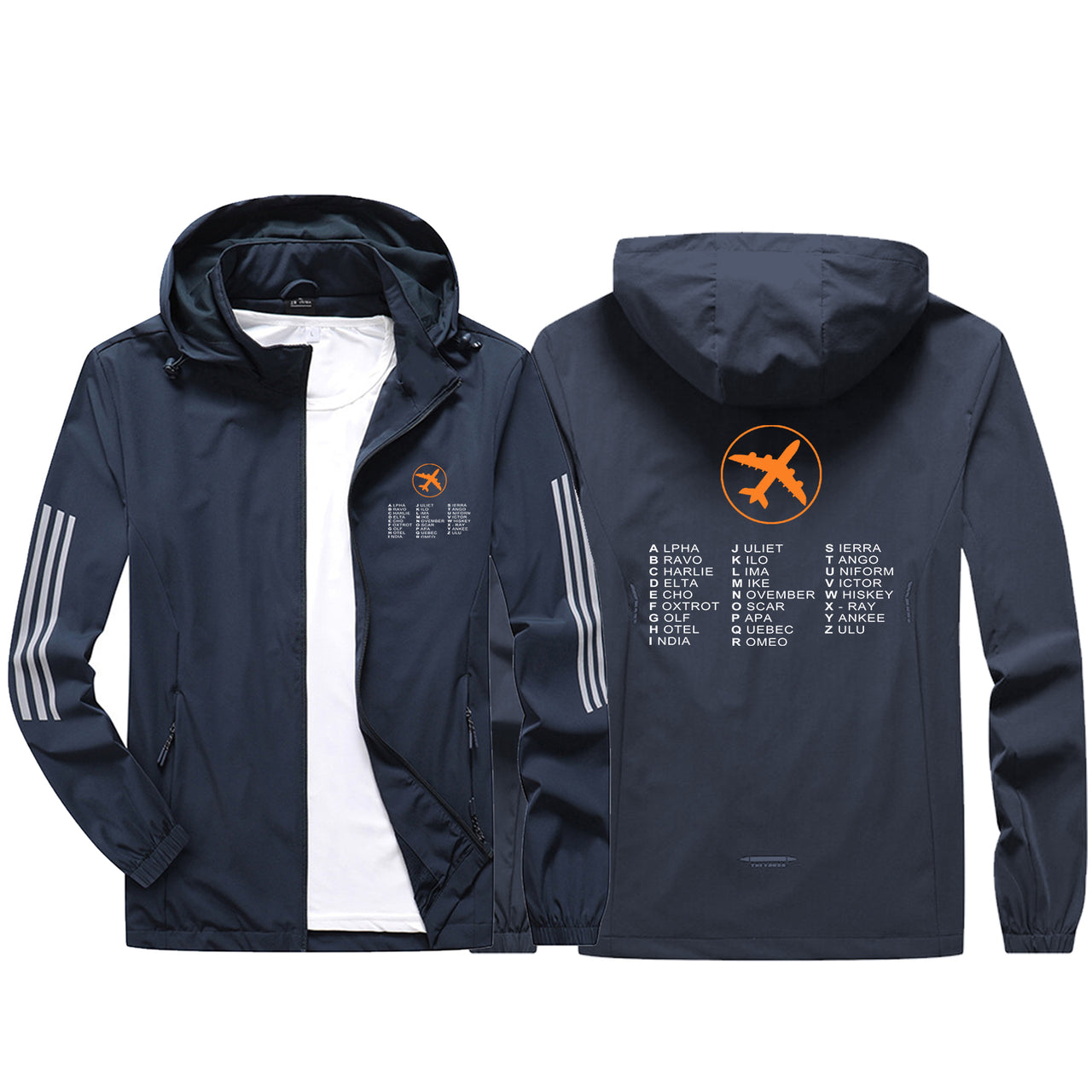 Aviation Alphabet 2 Sport & Running Jackets