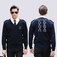 Thumbnail for Aviation DNA Designed Wool Pilot Sweaters