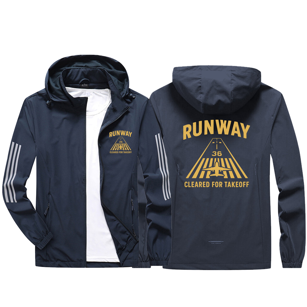 Cleared For Takeoff Design Sport & Running Jackets