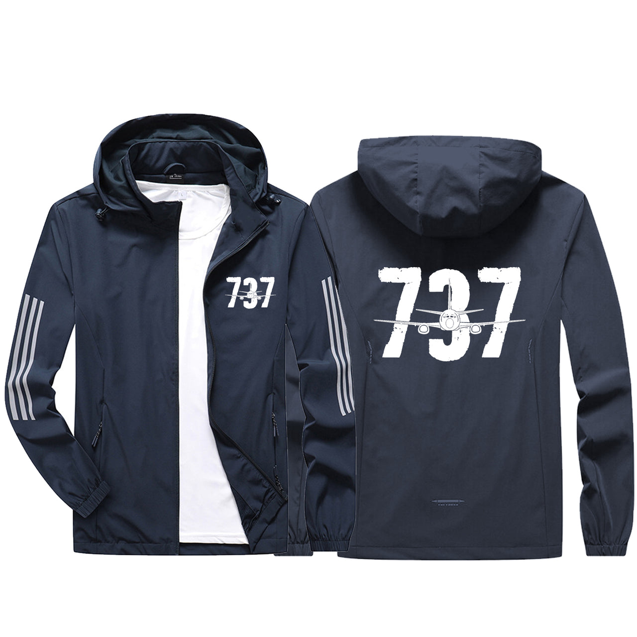 Boeing 737 Designed Sport & Running Jackets