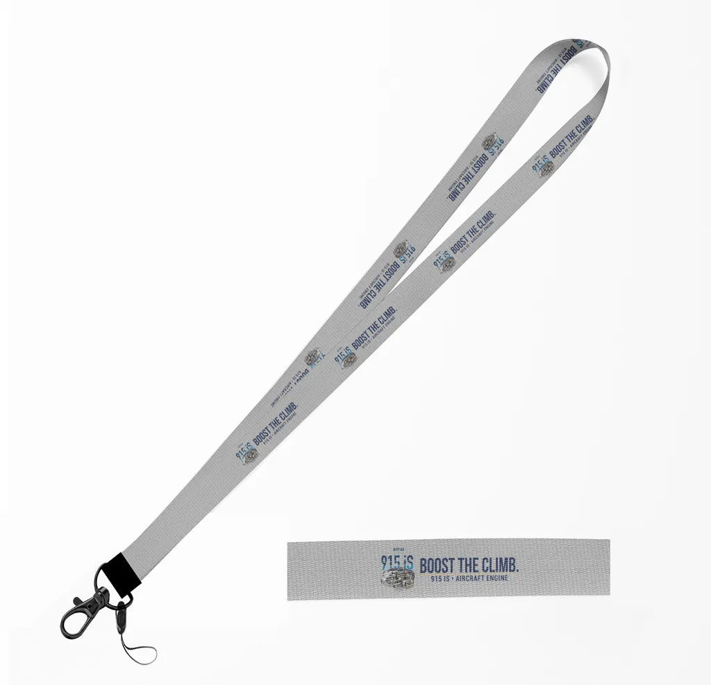 915 iS lanyard - light gray