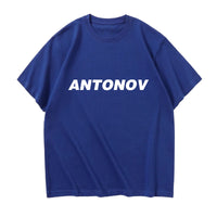 Thumbnail for Antonov & Text Designed Relax Fit T-Shirts