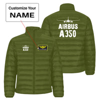 Thumbnail for Airbus A350 & Plane Designed Padded Jackets