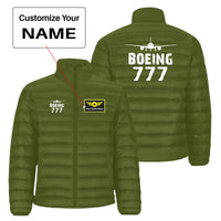 Thumbnail for Boeing 777 & Plane Designed Padded Jackets