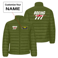 Thumbnail for Amazing Boeing 777 Designed Padded Jackets