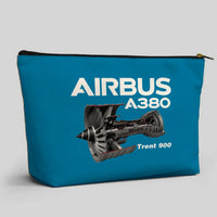 Thumbnail for Airbus A380 & Trent 900 Engine Designed Zipper Pouch