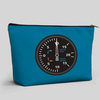 Thumbnail for Airplane Instruments (Vertical Speed) Designed Zipper Pouch