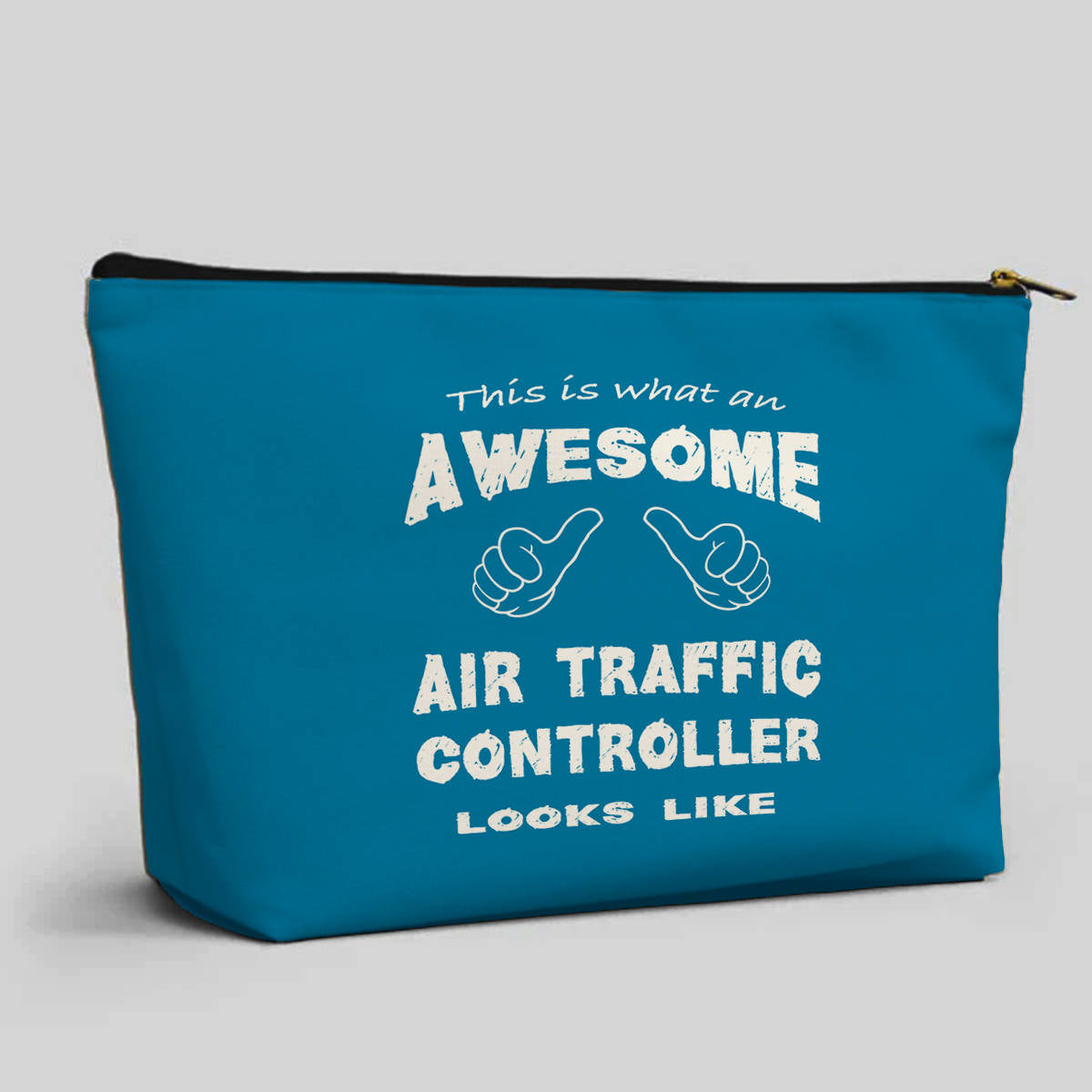 Air Traffic Controller Designed Zipper Pouch