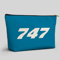 Thumbnail for 747 Flat Text Designed Zipper Pouch