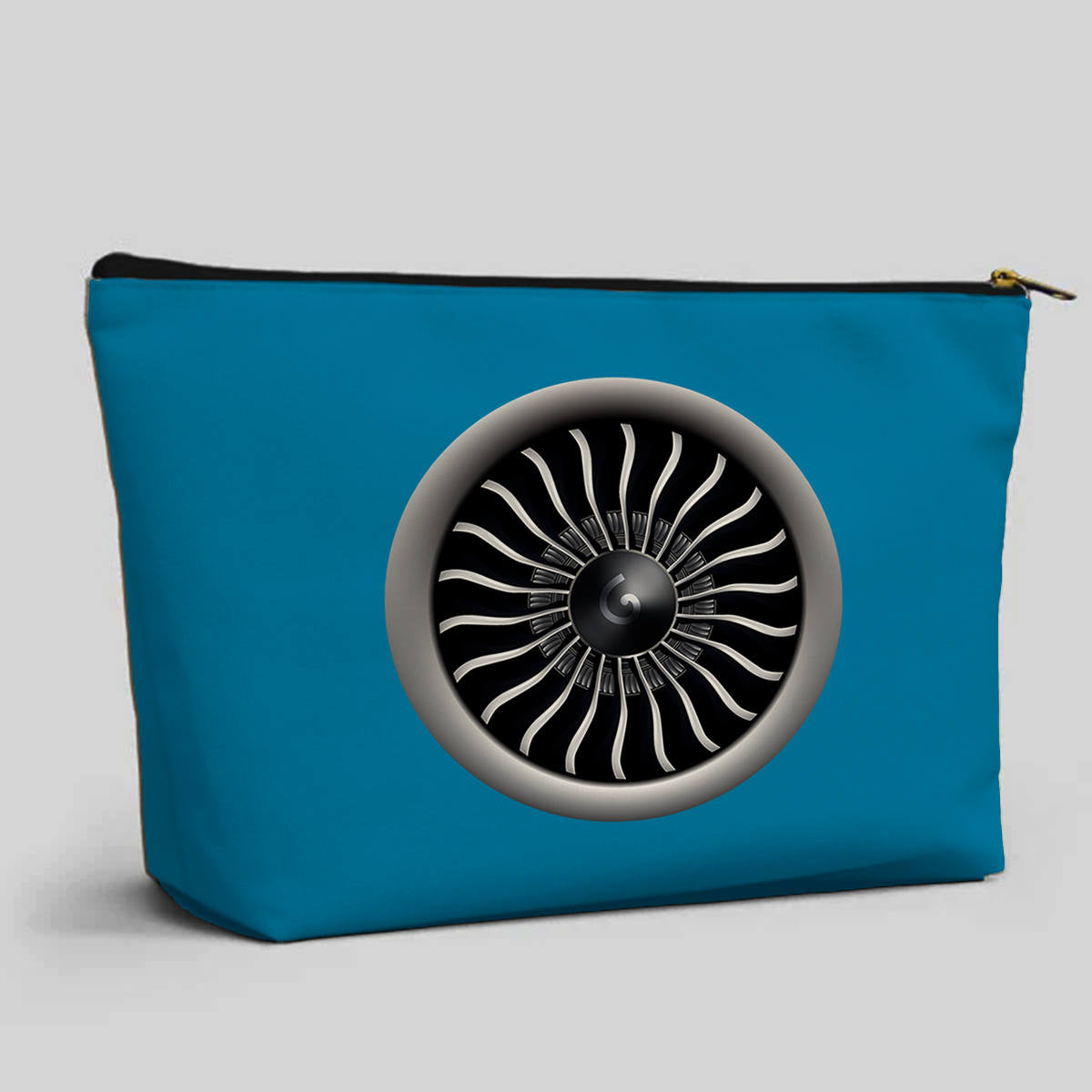 Super Cool Jet Engine Designed Zipper Pouch
