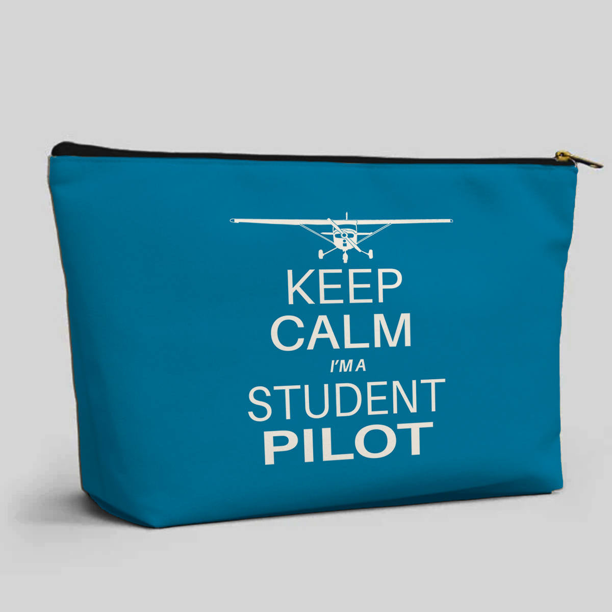 Student Pilot Designed Zipper Pouch