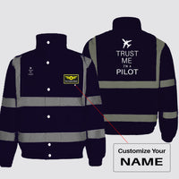 Thumbnail for Trust Me I'm a Pilot 2 Designed Reflective Winter Jackets