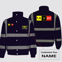 Thumbnail for AV8R Designed Reflective Winter Jackets