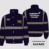 Thumbnail for The Antonov AN-225 Designed Reflective Winter Jackets