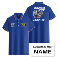 Thumbnail for Boeing 737 & Leap 1B Designed Stylish Polo T-Shirts (Double-Side)