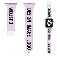 Thumbnail for CUSTOM  DESIGN IMAGE LOGO Designed Soft Silicone Apple Watch Bands