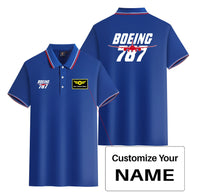 Thumbnail for Amazing Boeing 787 Designed Stylish Polo T-Shirts (Double-Side)