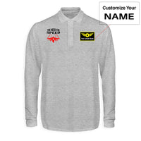 Thumbnail for The Need For Speed Designed Long Sleeve Polo T-Shirts