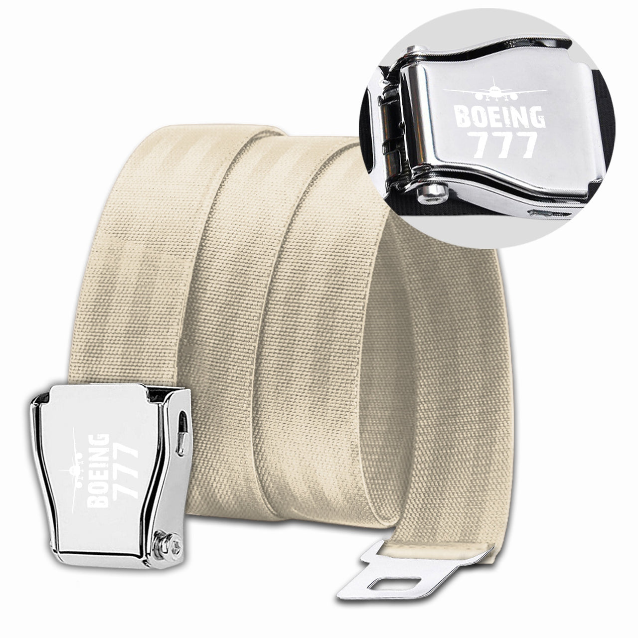 Boeing 777 & Plane Designed Fashion Airplane Seat Belts