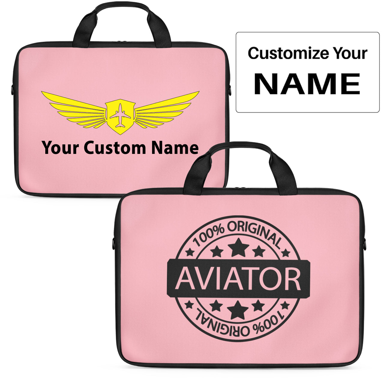 100 Original Aviator Designed Laptop & Tablet Bags