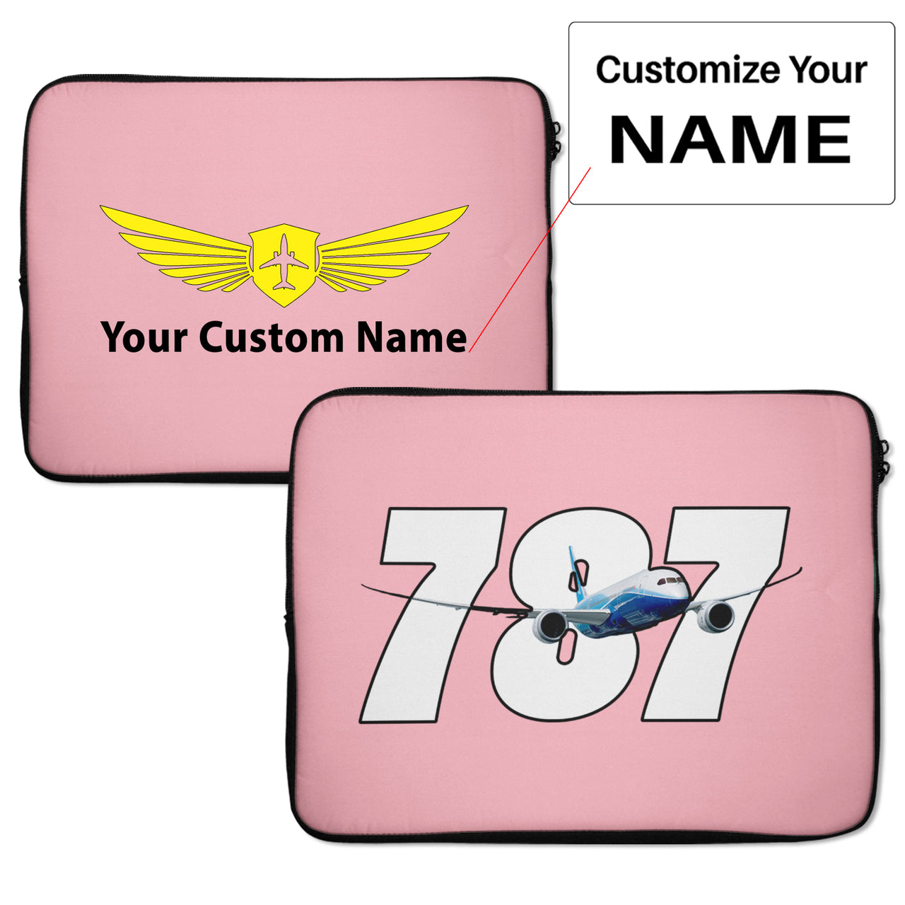 Super Boeing 787 Designed Laptop & Tablet Cases