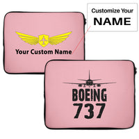 Thumbnail for Boeing 737 & Plane Designed Laptop & Tablet Cases