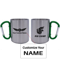 Thumbnail for Air China Airlines Designed Stainless Steel Outdoors Mugs