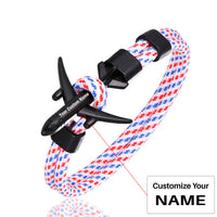 Thumbnail for Super Quality Stylish Airplane Shape Bracelets Black (Mixed Colours)
