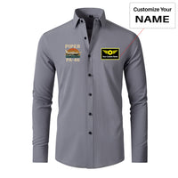 Thumbnail for Retro Piper PA-46 Designed Long Sleeve Shirts