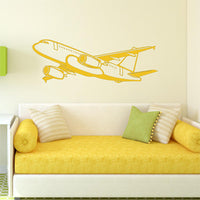 Thumbnail for Amazing Silhouette of Airbus A320 Designed Wall Sticker