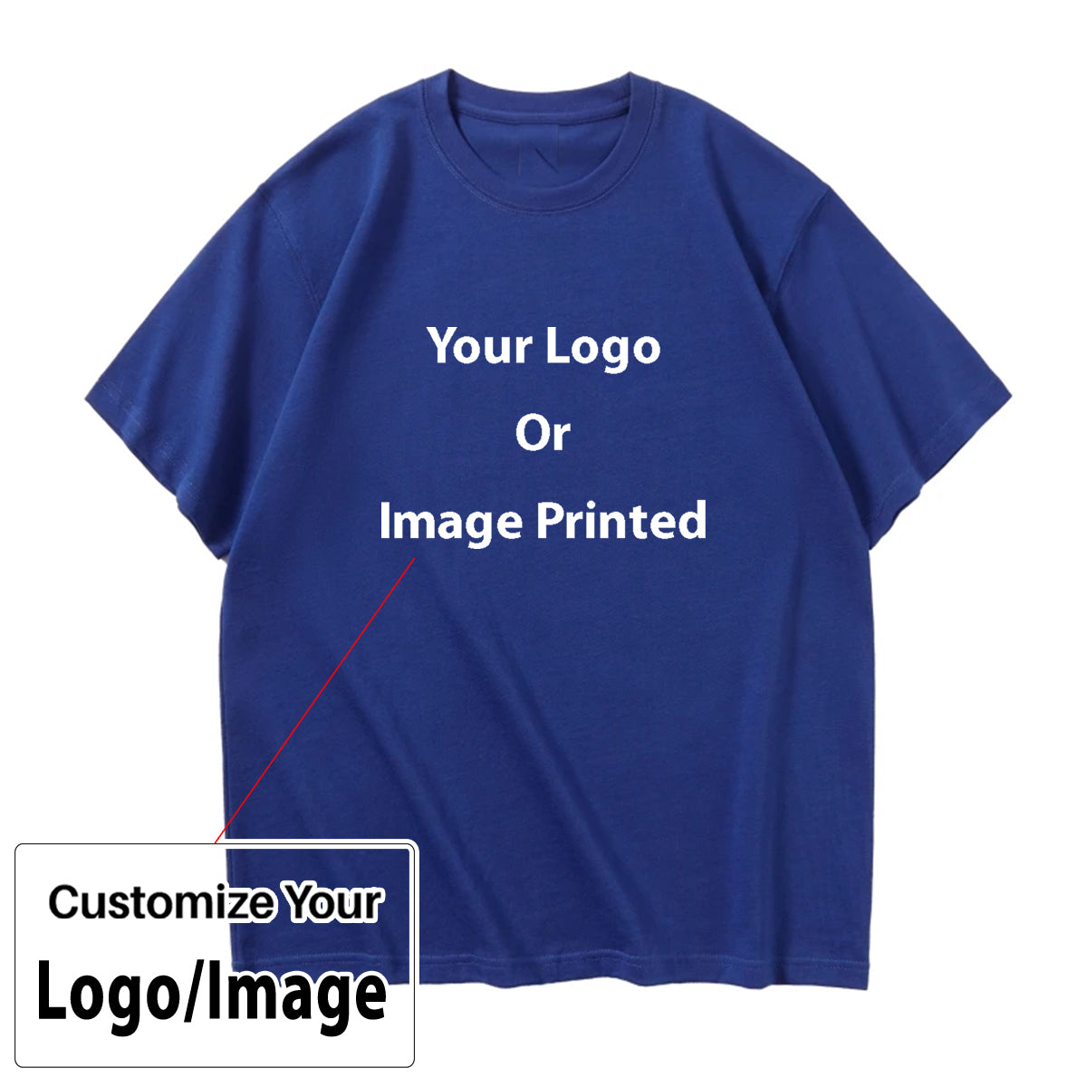 Custom Design Image Logo Designed Relax Fit Relax Fit T-Shirts