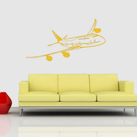 Thumbnail for Cruising Beautiful Boeing 747 Designed Wall Sticker