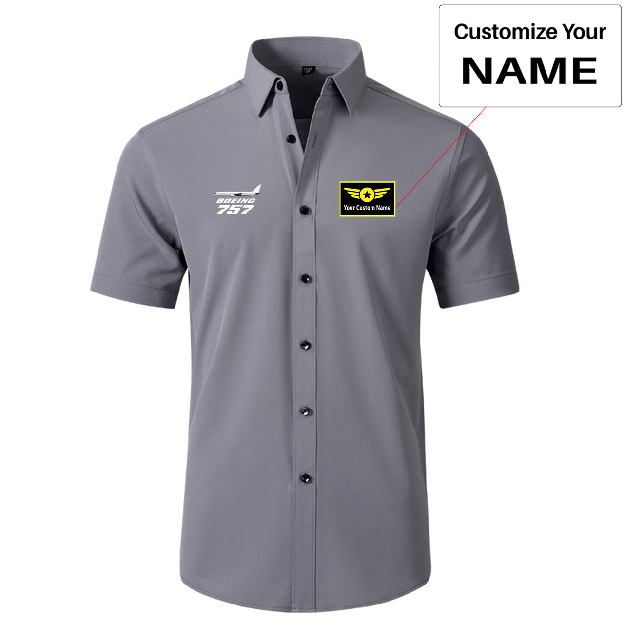 The Boeing 757 Designed Short Sleeve Shirts