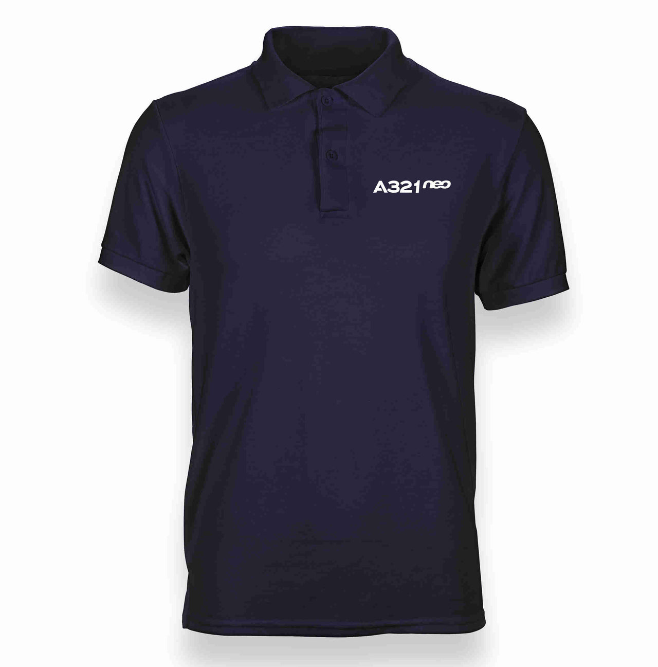 A321neo & Text Designed "WOMEN" Polo T-Shirts