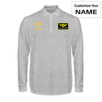 Thumbnail for Special If It Ain't Boeing I'm Not Going! Designed Long Sleeve Polo T-Shirts