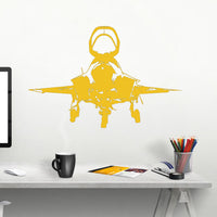 Thumbnail for Face to Face with Fighter Jet 35 Designed Wall Sticker