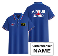 Thumbnail for Amazing Airbus A380 Designed Stylish Polo T-Shirts (Double-Side)