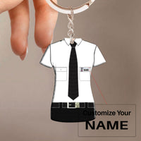 Thumbnail for British Airways Uniform Acrylic Keychain