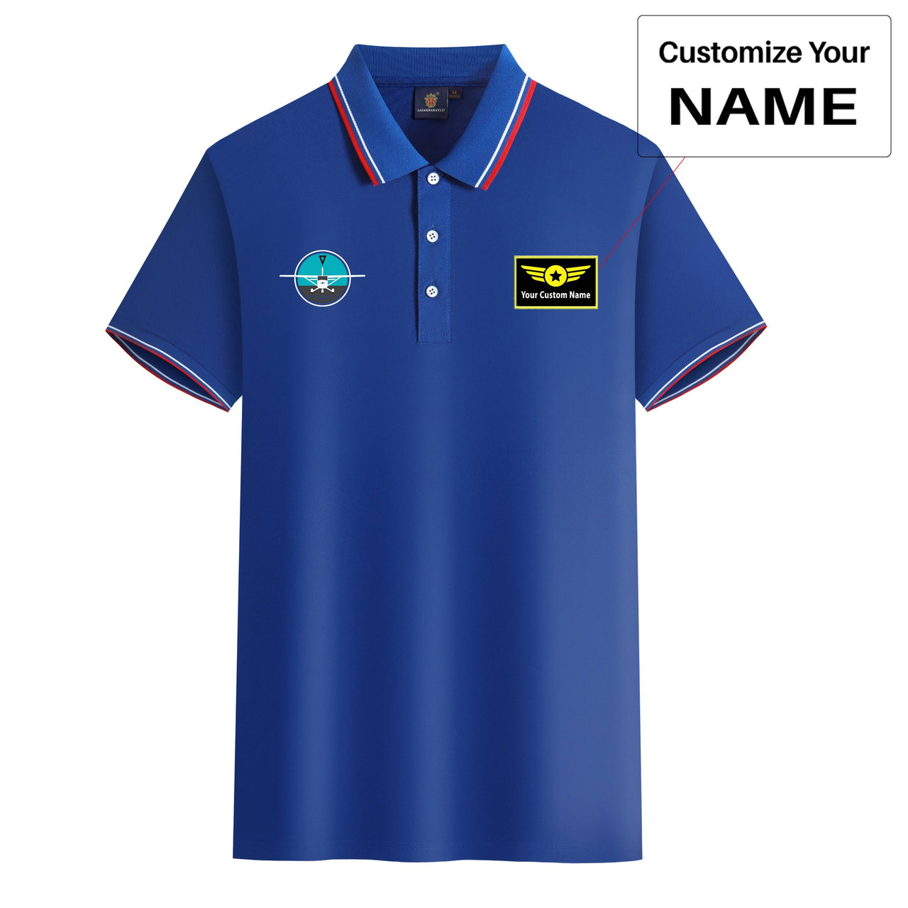Cessna & Gyro Designed Stylish Polo T-Shirts