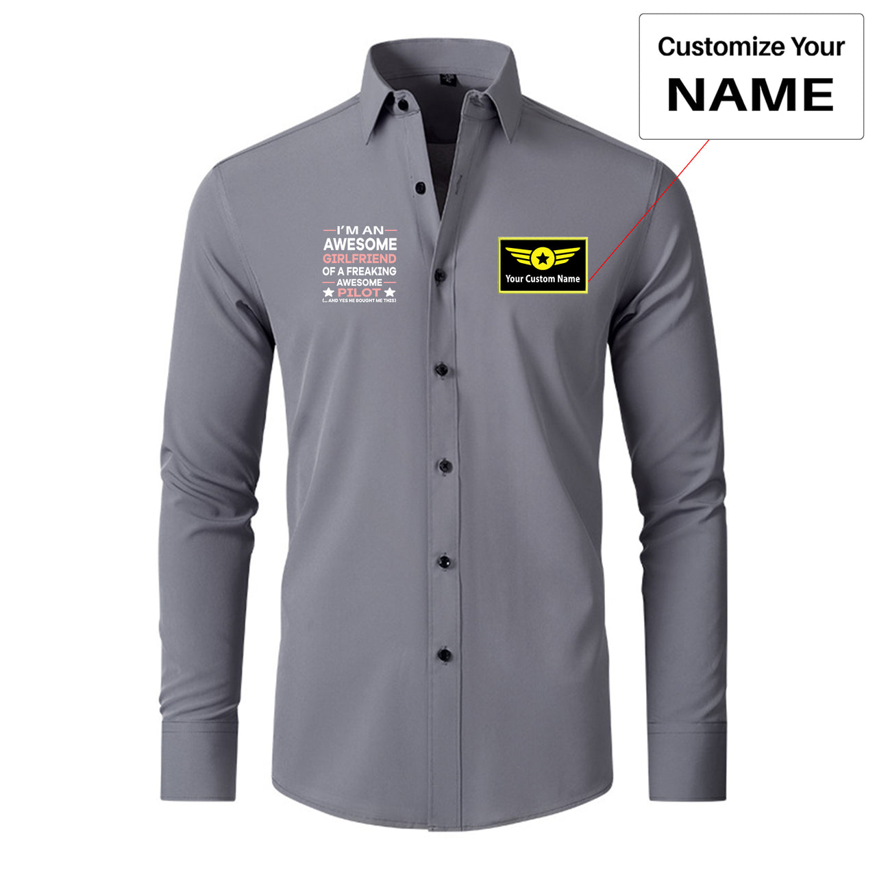 I am an Awesome Girlfriend Designed Long Sleeve Shirts