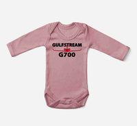 Thumbnail for Amazing Gulfstream G700 Designed Baby Bodysuits