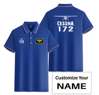 Thumbnail for Cessna 172 & Plane Designed Stylish Polo T-Shirts (Double-Side)
