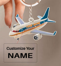Thumbnail for Personalized Airplane (9) Ornaments Acrylic Key Chains
