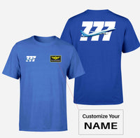 Thumbnail for Super Boeing 777 Designed Double-Side T-Shirts