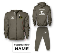 Thumbnail for Air Traffic Controllers - We Rule The Sky Designed Zipped Hoodies & Sweatpants Set