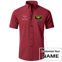 Thumbnail for Custom Name & LOGO with Special Badge Design Super Quality Short Sleeve Shirts